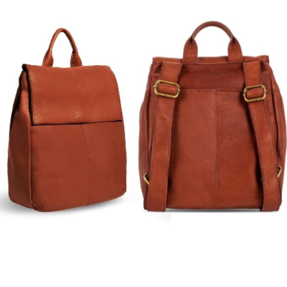 AMERICAN LEATHER CO. CO 💯% GENUINE LEATHER BACKPACK🎒BAG PURSE🆕SHIPS FAST⚡🚚 - Picture 4 of 14